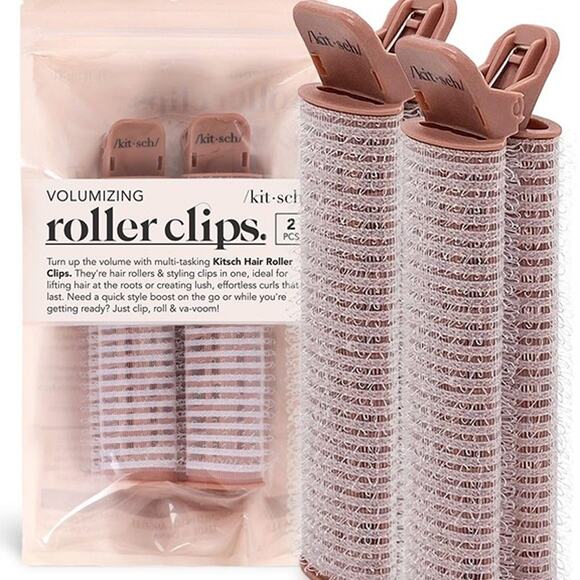 Kitsch Instant Volumizing Hair Clips for Women - Roller Clips for Volume, Curls - Picture 1 of 7